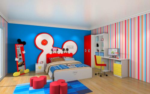 色彩艷麗的兒童房 色彩艷麗的兒童房